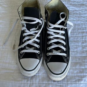 Black High Top Converse